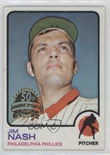 2022 Topps Heritage 1973 Topps 50th Anniversary Stamped Buybacks Jim Nash #509