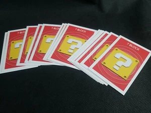 2010 Monopoly Nintendo Collectors 15 Cards Replacement Mystery Block ? ** - Picture 1 of 3