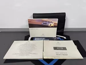 MERCEDES SLK OWNERS PACK / HANDBOOK / MANUAL + WALLET 2000~2004 (2001) - Picture 1 of 11