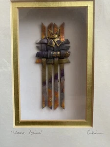 Kathryn Cukier - Weave Series Abstract ~ Original Art Signed and Matted - Picture 1 of 5