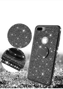 For iPhone 6/6s Case Bling Diamond Ring Holder Cover Luxury - Picture 1 of 4