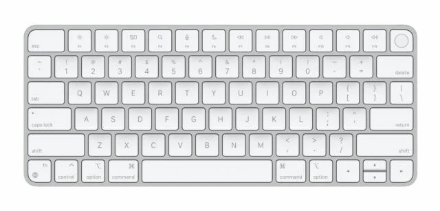 Apple Magic Keyboard with Touch ID for Mac Models with Apple Silicon - US English