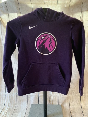 Minnesota Timberwolves Nike Purple Prince City Edition Youth Medium Sweatshirt Cover