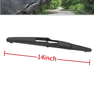 Socool 14" Rear Windshield Wiper Blades fit for 1999-2005 Saab 9-5, set of 1 - Image 1 of 4