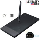 Graphics Drawing Tablet Board Laptop PC Windows MAC With Pen Portable Wireless