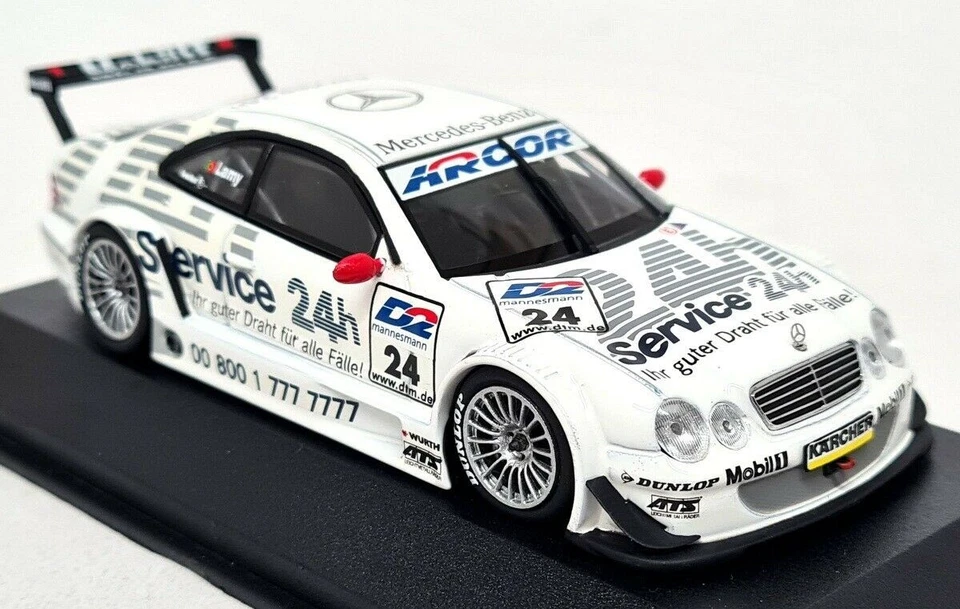 Minichamps 1/43 - Mercedes Benz CLK DTM 2000 P. Lamy Diecast coche de carreras Foto 1 de 4