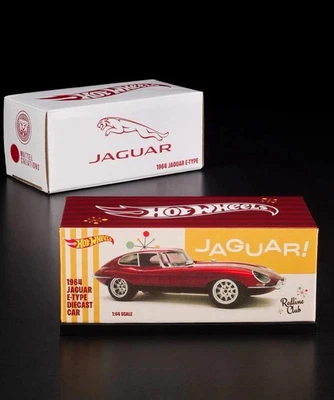 EN MANO/VENTA - Hot Wheels RLC 1964 Jaguar E-Type versión ROJA ¡¡Nuevo!!! Foto 1 de 4