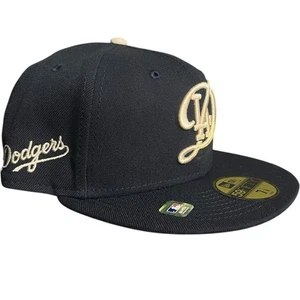 Men's New Era Navy Los Angeles Dodgers 2024 City Connect 59FIFTY Fitted Hat - Picture 1 of 4