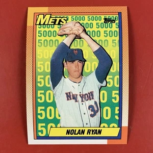 1990 Topps Nolan Ryan card #2 HOF New York Mets - Picture 1 of 2