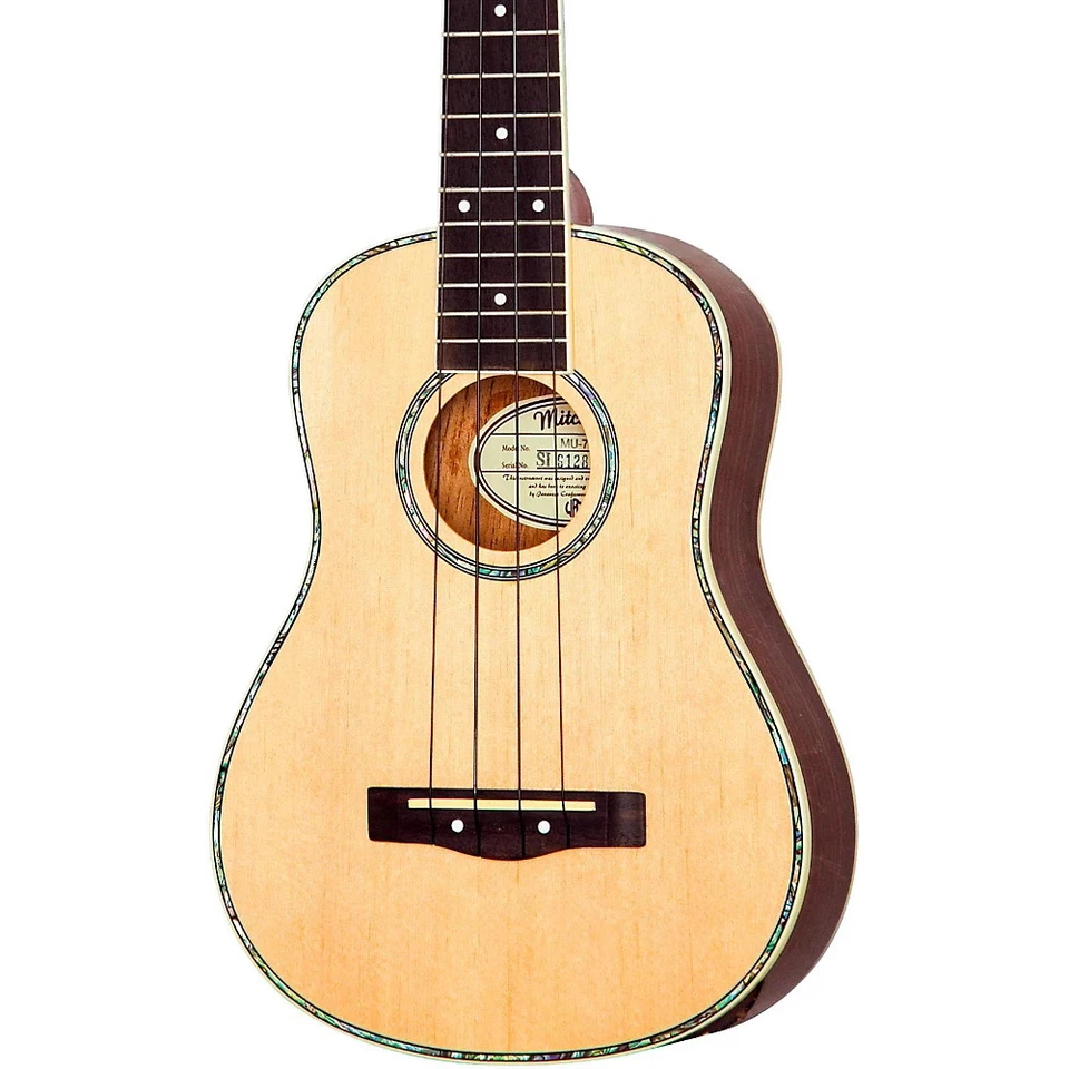 Mitchell MU70 12-fret Concert Ukulele Natural