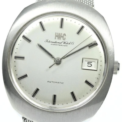 IWC Schaffhausen Men's Vintage SS Date Automatic 34mm Watch - Image 1 of 4