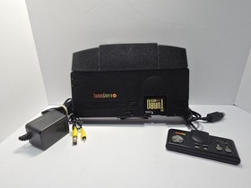 TURBOGRAFX-16 Black Console Tested and Working W/Turbo Flashmaster Cartridge 