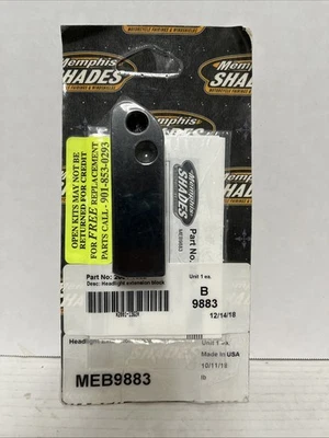 MEMPHIS SOMBRAS FARO EXTENSIÓN BLOQUE 2001-1362 DYNA BIKE 9883 NUEVO Foto 1 de 4