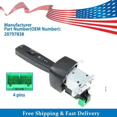 20797838 Interruptor de señal de giro marcador lateral de esquina estacionamiento para Volvo VNL 2005-2012 Foto 1 de 4