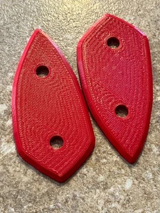 Yamaha FZ1 FZ1000 Fazer Mirror Blanking Base Plates Block Off Covers - Picture 1 of 8