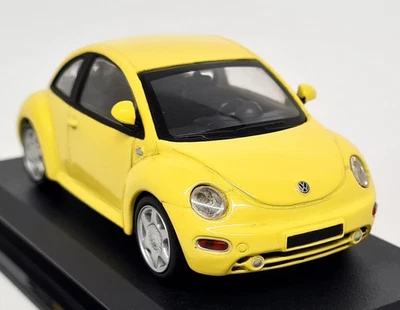 Atlas 1/43 - Volkswagen New Beetle Yellow Diecast Scale Model Car - Image 1 of 4