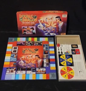 Vintage 1989 Tiger Double Dragon The Board Game 100% Complete Used - Picture 1 of 23