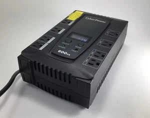 CyberPower CP600LCDa 600VA 340W Uninterruptible Power Supply W New Battery - Picture 1 of 8