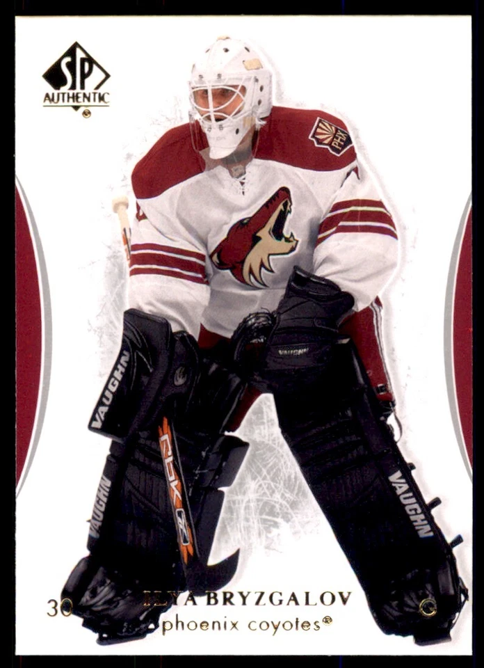 2007-08 SP Authentic Ilya Bryzgalov #52 - Image 1 of 2