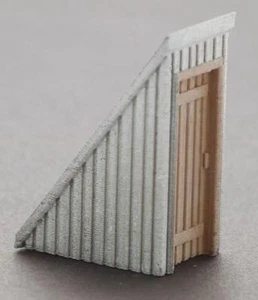Rooftop Stair Exit, SLOPED style rooftop access, O scale Painted - Picture 1 of 1