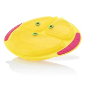 Nuby Microwave Plate with Lids - Sectioned - Toddler, Baby, Adult - Unisex - Picture 1 of 13