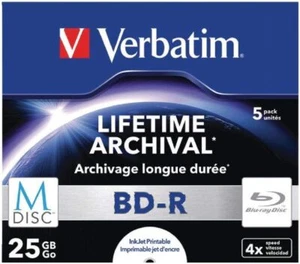 MDISC BD-R Blu-ray Rohlinge, 25 GB, Blu-ray-Disc mit 4-facher Schreibgeschwindig - Bild 1 von 3