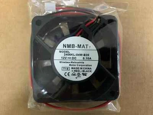 1PC NMB-MAT 2406KL-04W-B20 6CM 12V 0.10A 2-wire silent cooling fan - Picture 1 of 4