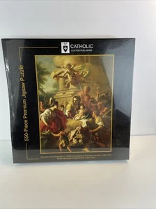 Adoration of the Shepherds 550 Piece Jigsaw Puzzle Rare Catholic Publishing - Picture 1 of 9