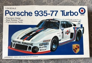 Entex Porsche Carrera Racing Model Kit Open Box 1:24 935-77 Turbo - Picture 1 of 11