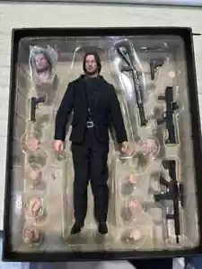 Figura de acción coleccionable The Legendary Hitman John Wick escala 1/12 modelo juguete - Imagen 1 de 3