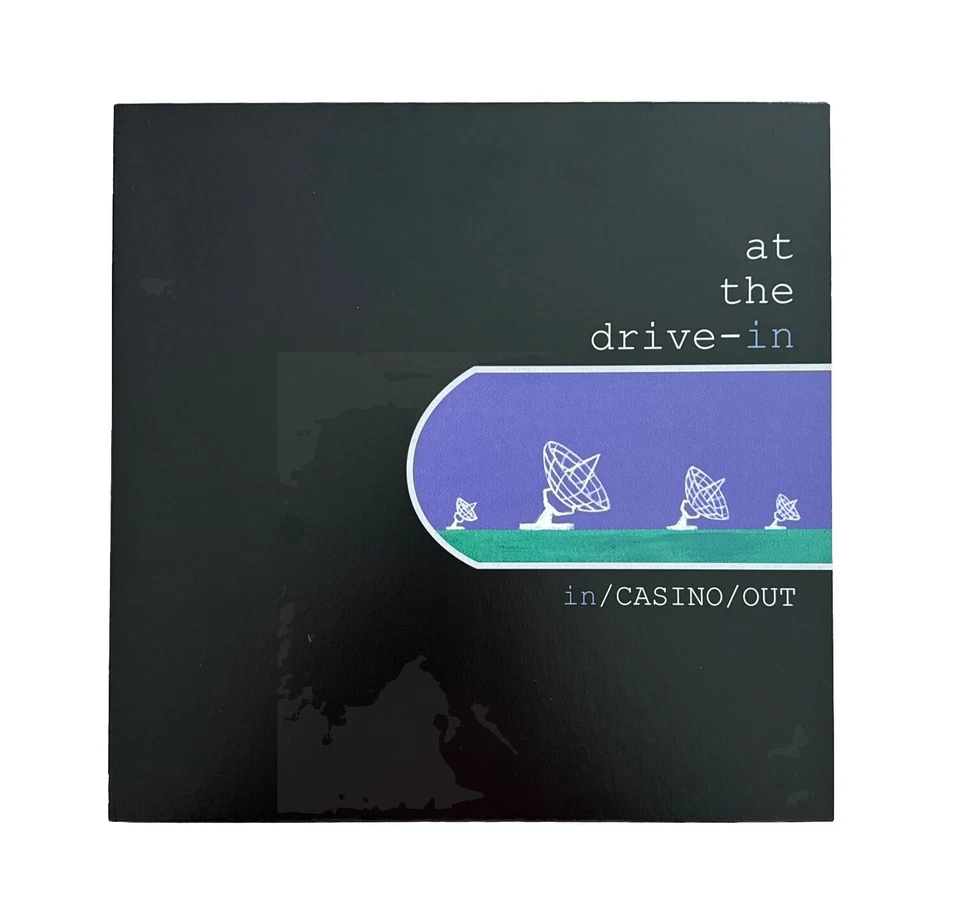 AT THE DRIVE-IN IN/CASINO/OUT  Clear Vinyl 2012 Repress RARE OOP Mars Volta Emo - Image 1 of 4