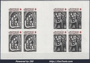 FRANCE CARNET CROIX ROUGE DE 1961 N° 2010 NEUF ** SANS CHARNIERE - Picture 1 of 2