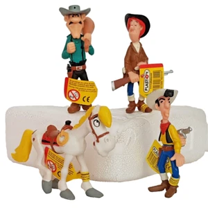 Plastoy 63102 + 63103 + 63110 + 63111 "Lucky Luke " Serie di 4 Figure - Imagen 1 de 5
