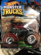 Hot Wheels 2019 Monster Trucks - Dodge Charger R/T 1:64 Scale Die-Cast Model...