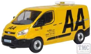 76CUS001 Oxford Diecast OO Gauge Ford Transit Custom AA - Picture 1 of 1