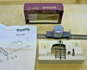 Bemo H0m 2260 115 Transport de Ciment Uce 8085 la Rhb en Emballage D'Origine