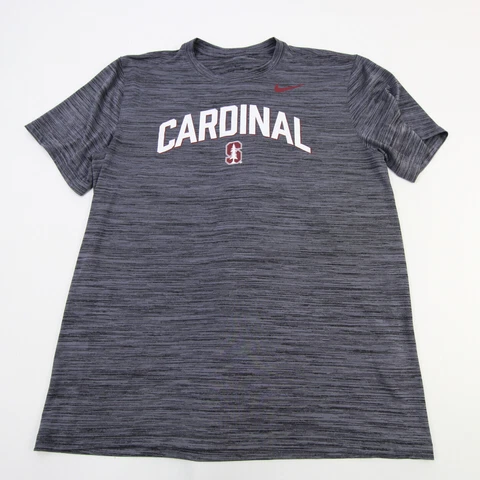 Stanford Cardinal Nike Nike Tee Short Sleeve Shirt Men's Gray/Heather Used Cover