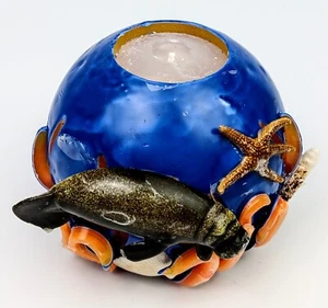 Sea Life Glow City Candles Hand-Carved 100% Paraffin Wax, Scent Free. - Picture 1 of 5