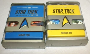 Star Trek The Original Series Remastered DVD Edition Seasons 1 & 2 Complete Sets - Picture 1 of 6