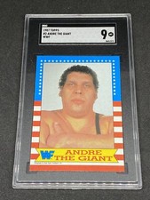 1987 Topps WWF #2 Andre The Giant SGC 9
