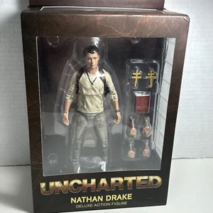 Uncharted Nathan Drake Deluxe Action Figure Diamond Toys Interchangeable Parts - Picture 1 of 10