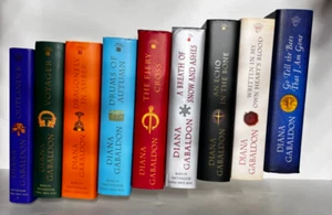 A Diana Gabaldon Outlander Series Nine Book Hardcover Set Like New Collection - Imagen 1 de 11
