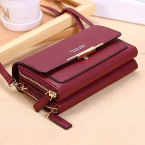 Korean Style Women's Wallet – Multi-card Handbag & Spacious Shoulder Bag - Picture 1 of 37
