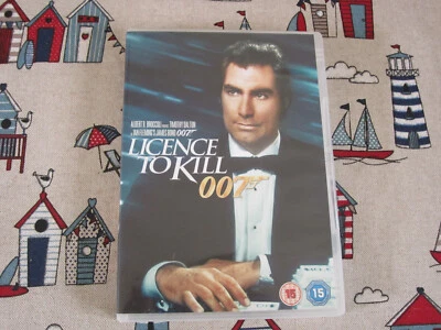 007 JAMES BOND LICENCE TO KILL 1989 FILM STARRING TIMOTHY DALTON DVD REGION 2 - Image 1 of 4