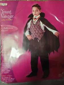 Children's Value Halloween Costume Young Vampire Size 4-6 - Picture 1 of 6