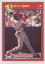 1989 Score 100 Hottest Players Box Set Barry Larkin #52 HOF
