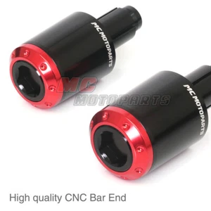 ATOM Red Bar End Cap Plugs For Honda CTX 700 N 13 14 15 16 - Picture 1 of 5