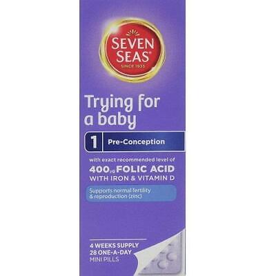 Seven Seas Trying For A Baby Tablets Pack Of 28 • 4.39£