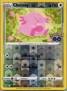 Chansey Uncommon Pokemon GO 051/078 NM - Picture 1 of 2