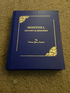 Vtg. BERRYHILL HISTORY&MEMORIES By Lannon SIGNED 2007 Oklahoma State History - Picture 1 of 9